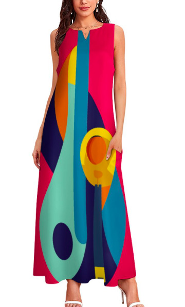 Puccelli Abstract designer dress